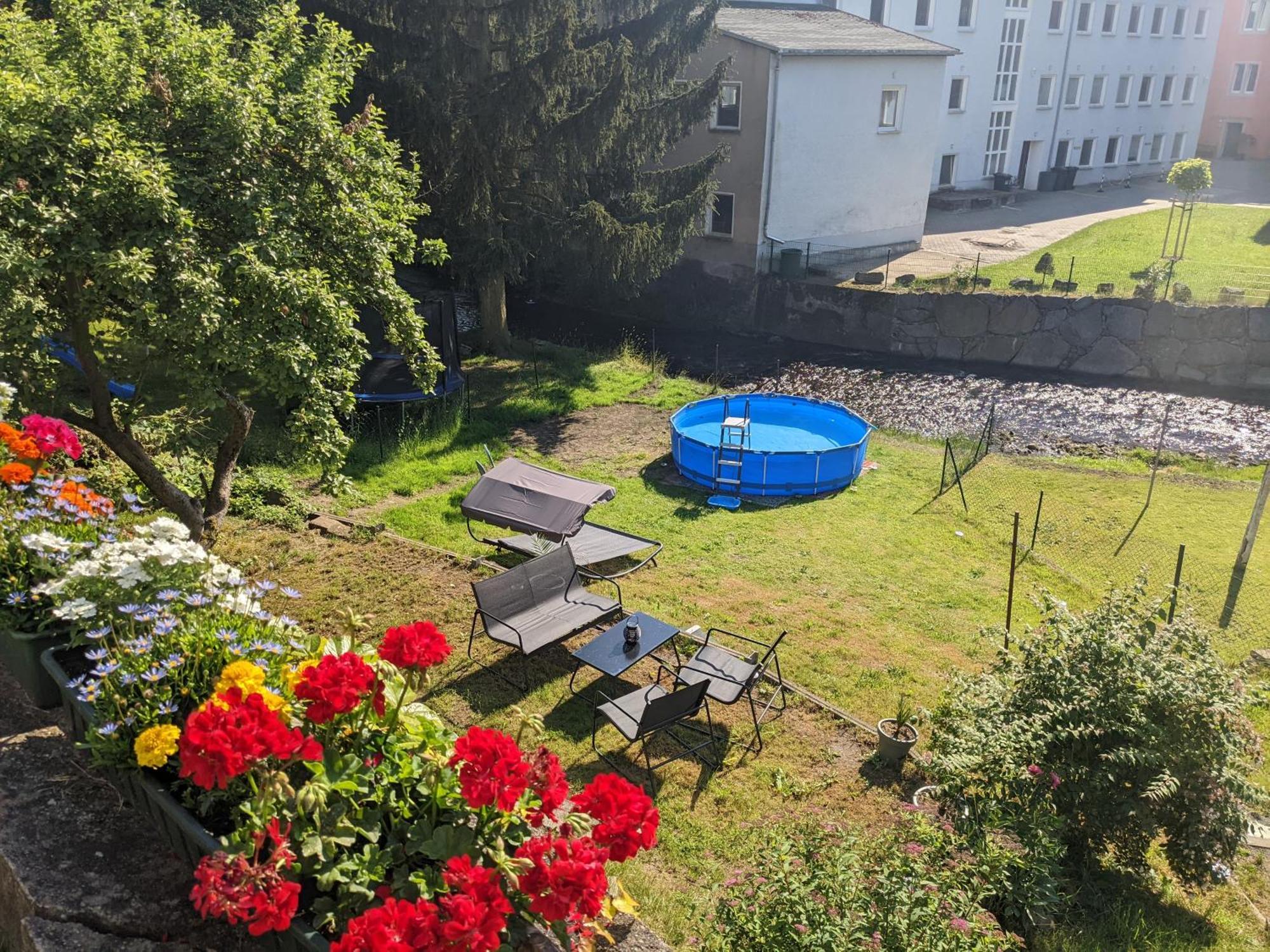 Ferienwohnung Gemütliche Urlaubsoase mit Pool, Sauna&Terrasse - UO Sebnitz Exterior foto