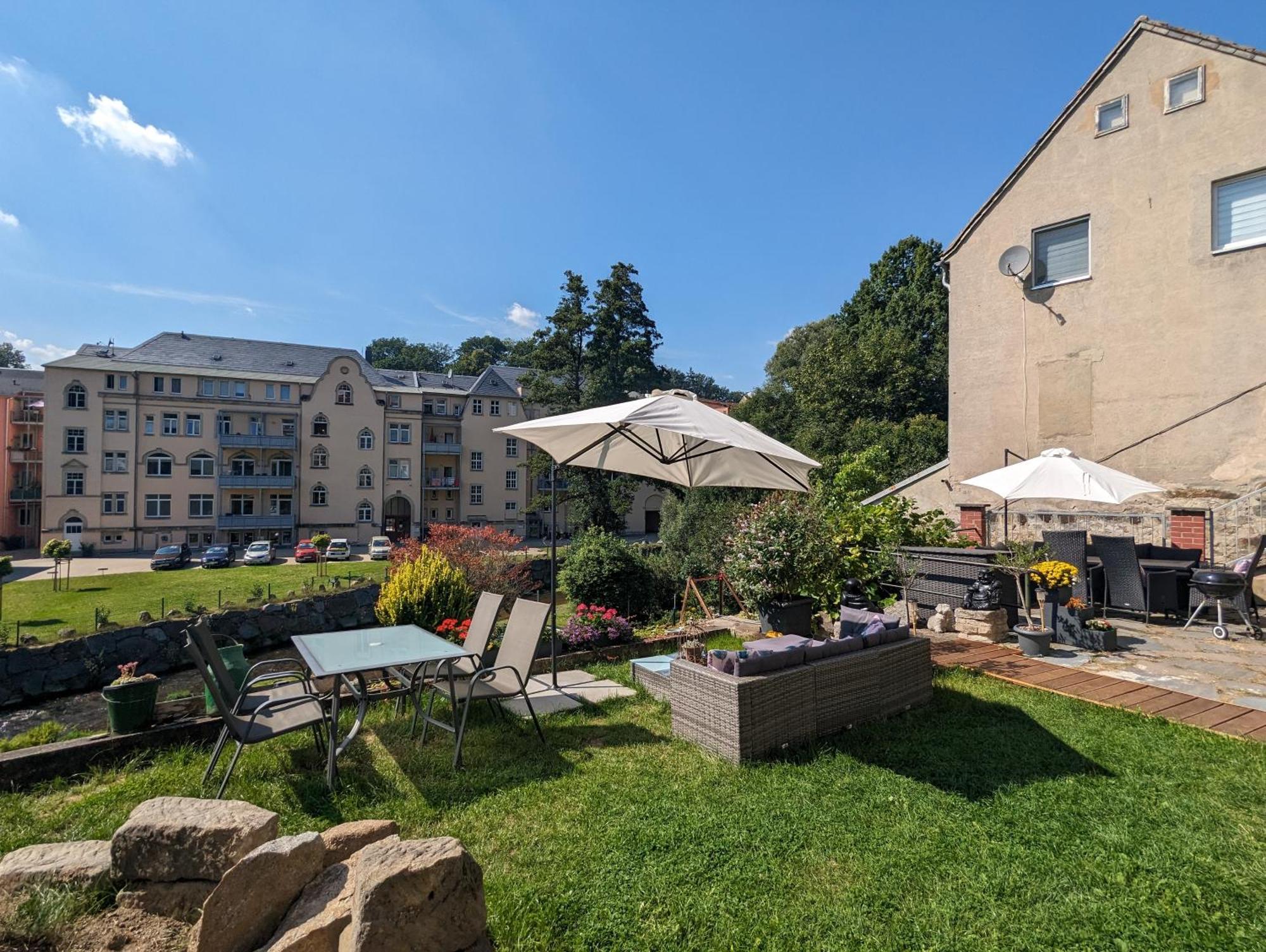 Ferienwohnung Gemütliche Urlaubsoase mit Pool, Sauna&Terrasse - UO Sebnitz Exterior foto