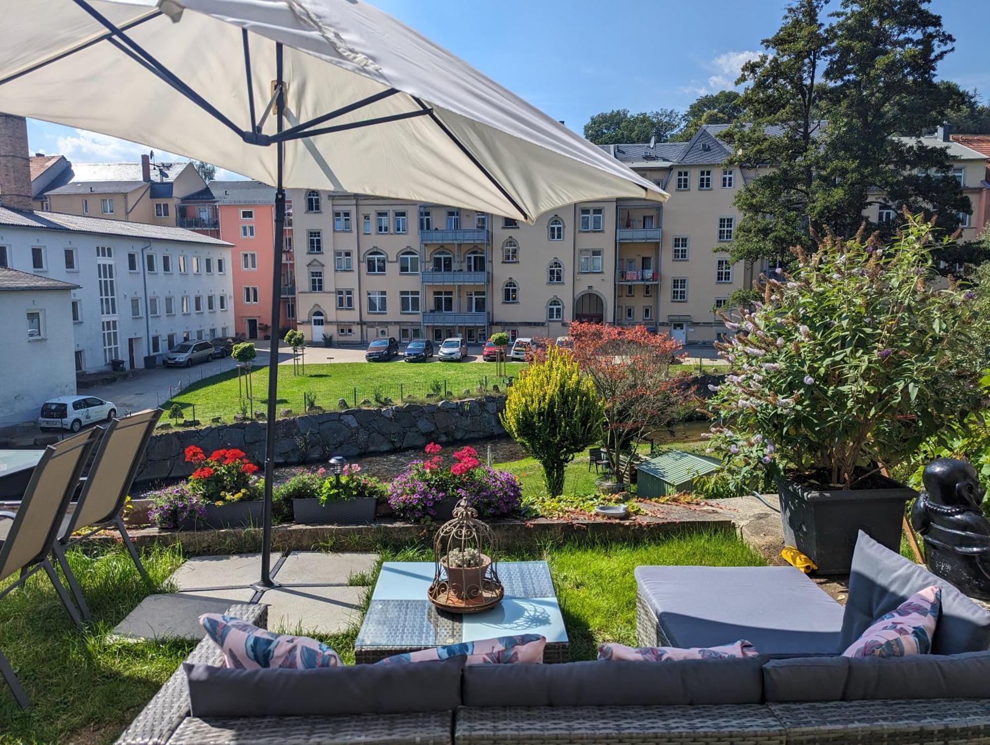 Ferienwohnung Gemütliche Urlaubsoase mit Pool, Sauna&Terrasse - UO Sebnitz Exterior foto