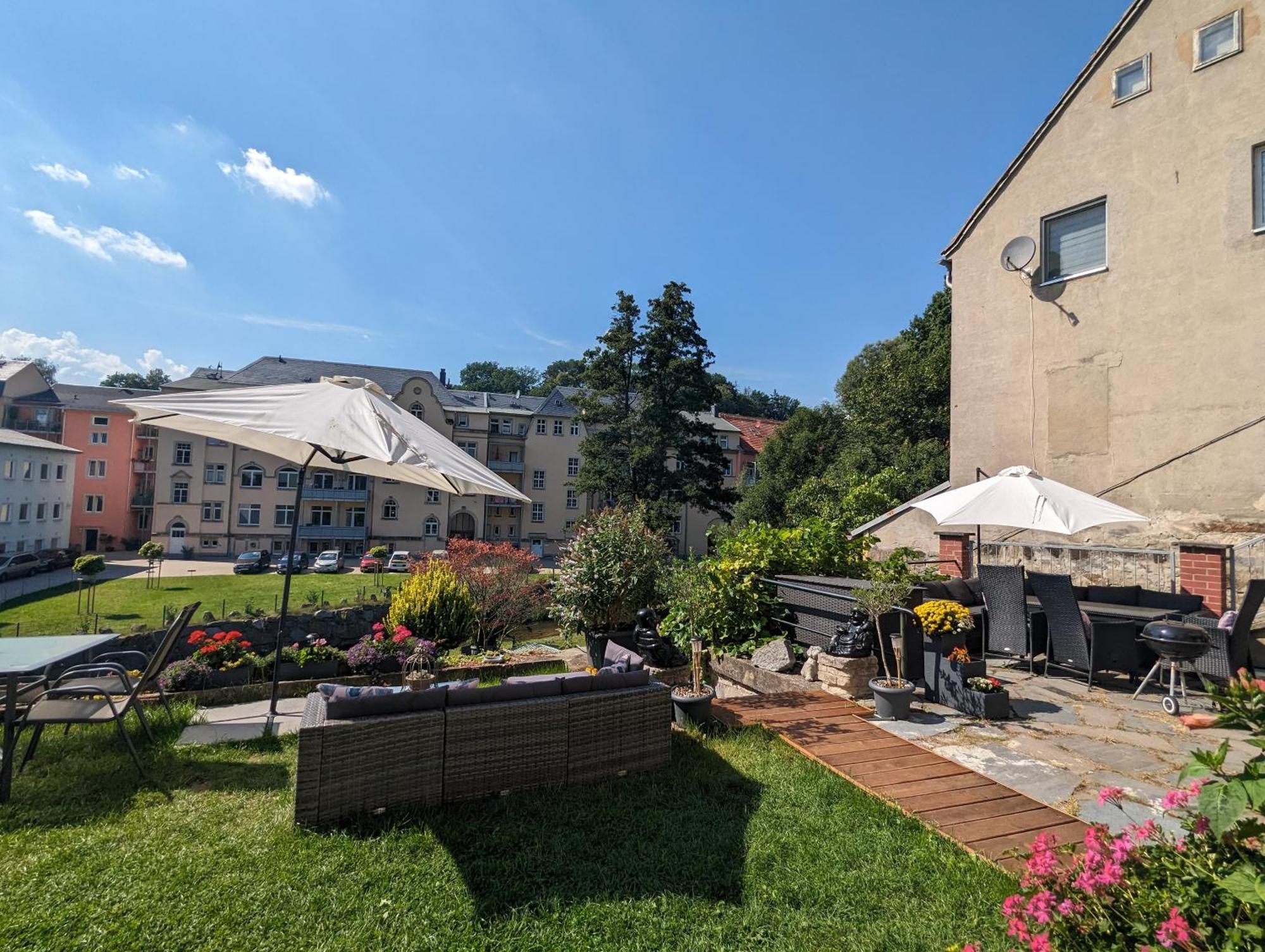 Ferienwohnung Gemütliche Urlaubsoase mit Pool, Sauna&Terrasse - UO Sebnitz Exterior foto