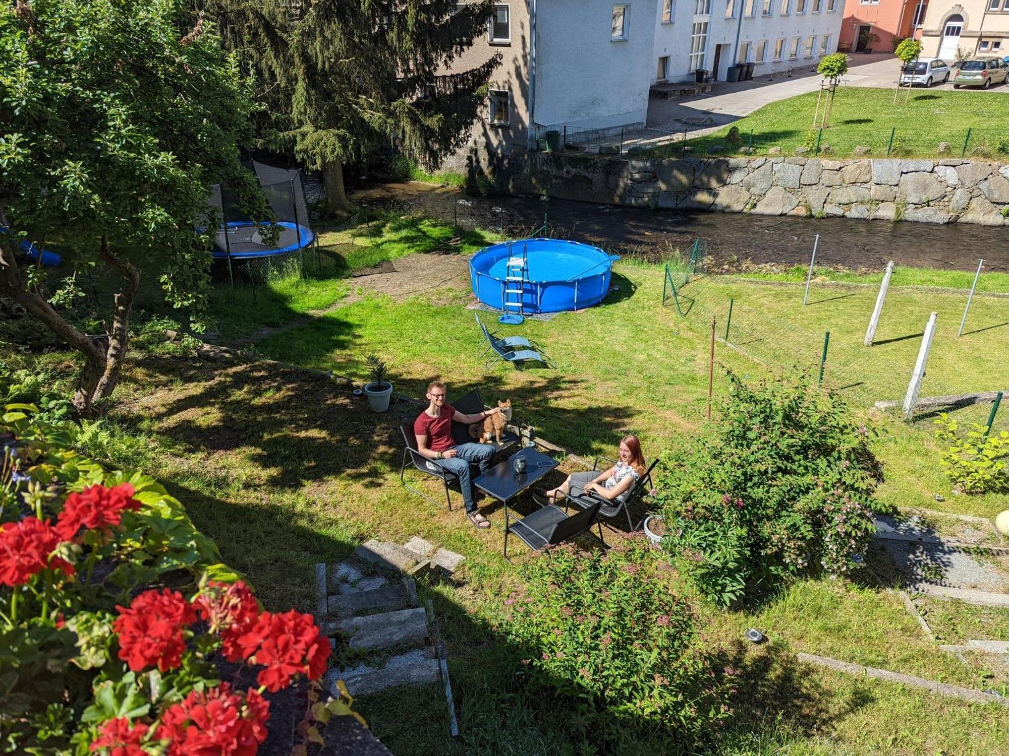 Ferienwohnung Gemütliche Urlaubsoase mit Pool, Sauna&Terrasse - UO Sebnitz Exterior foto