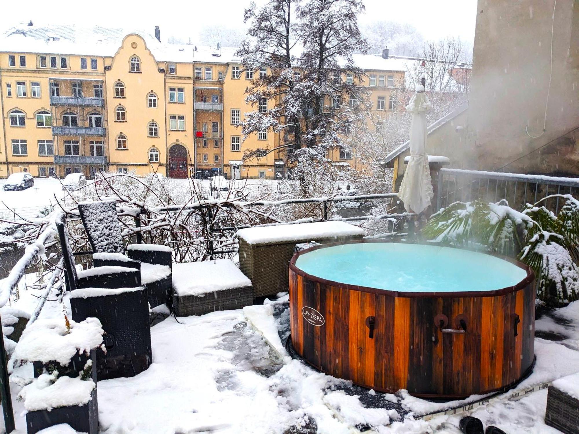 Ferienwohnung Gemütliche Urlaubsoase mit Pool, Sauna&Terrasse - UO Sebnitz Exterior foto