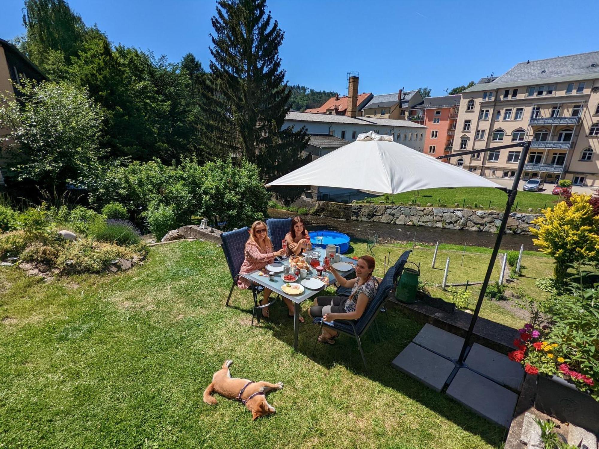 Ferienwohnung Gemütliche Urlaubsoase mit Pool, Sauna&Terrasse - UO Sebnitz Exterior foto